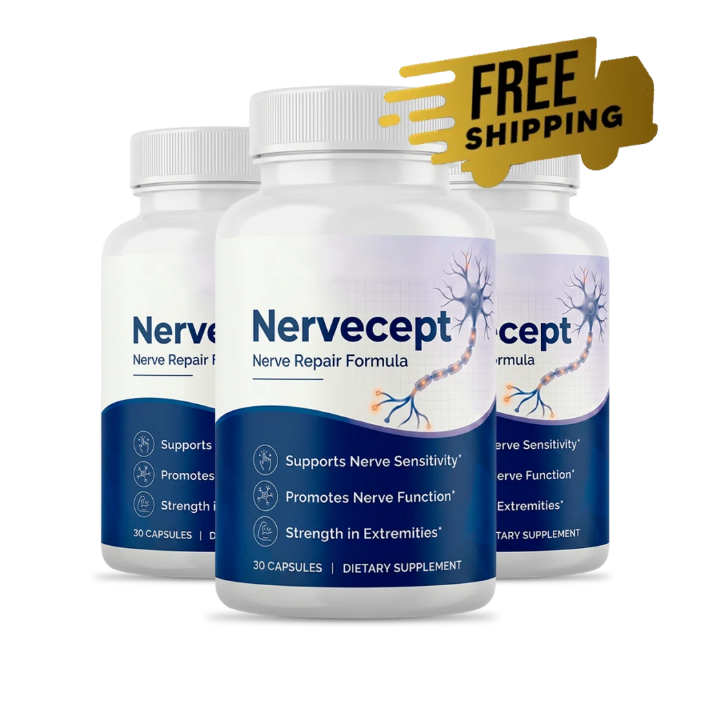 Nervecept™ Nerve Repair Formula — 3 bottles