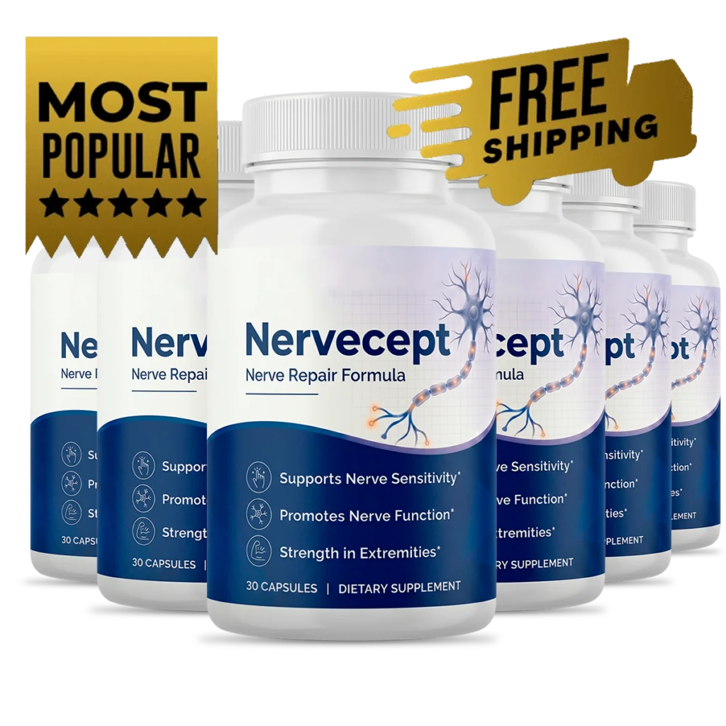 Nervecept™ 6-bottle bundle — best value